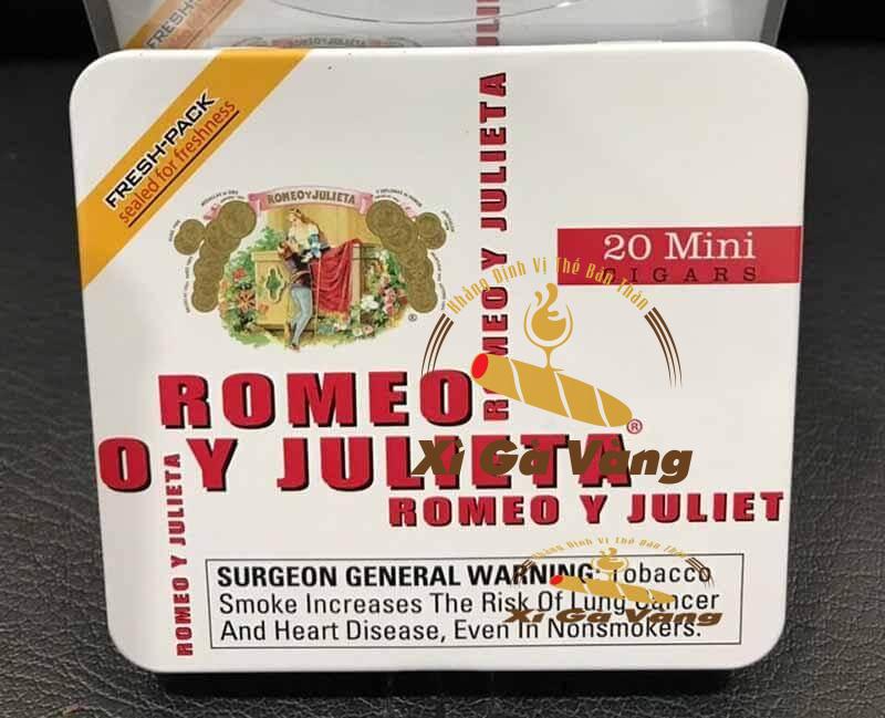 Xì gà Romeo Y Julieta loại Original màu trắng
